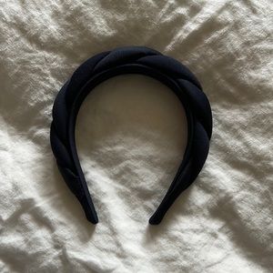 Sophie Buhai Braided Navy Headband